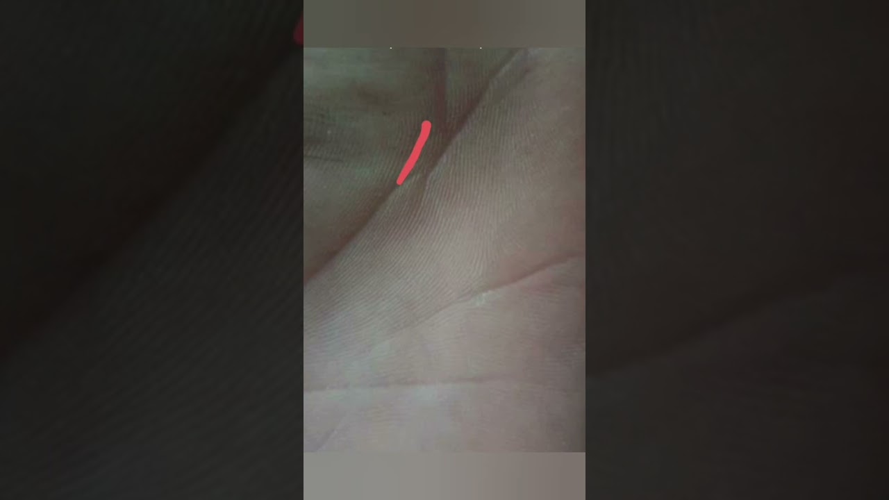 Линия судьбы соприкасается с линией жизни - судьбаносный момент