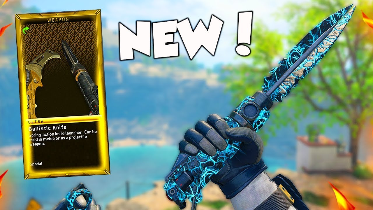 THE NEW BALLISTIC KNIFE!!