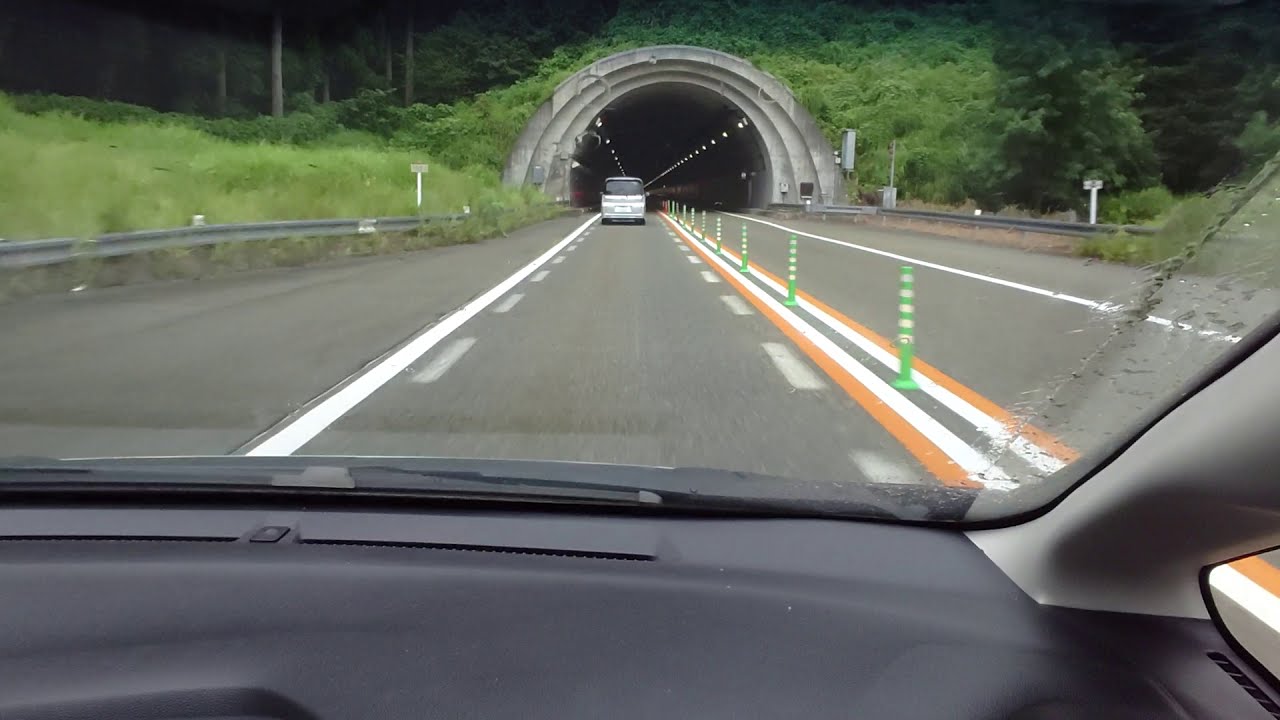 東海北陸道・中部縦貫道（高山清見道路）ドライブ動画（飛騨トンネル走破してます）