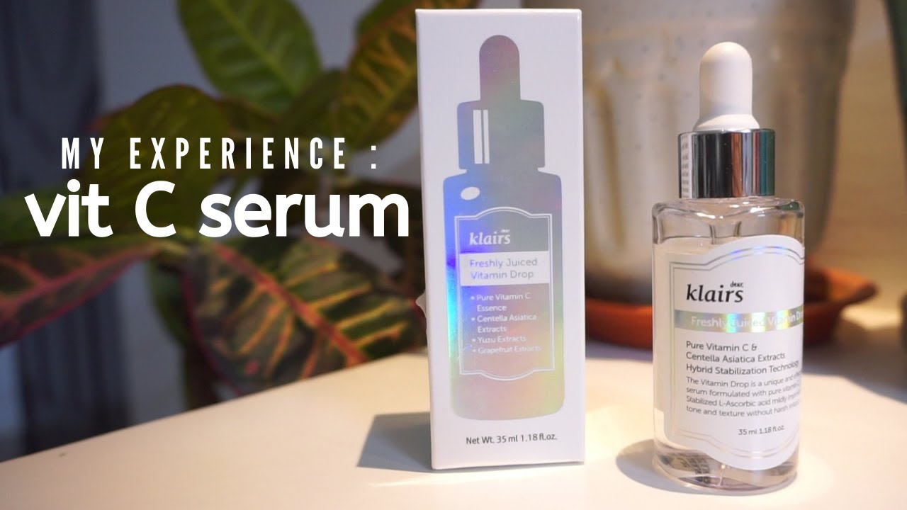 🍋🍋Vitamin C Serum : how to use, my experience