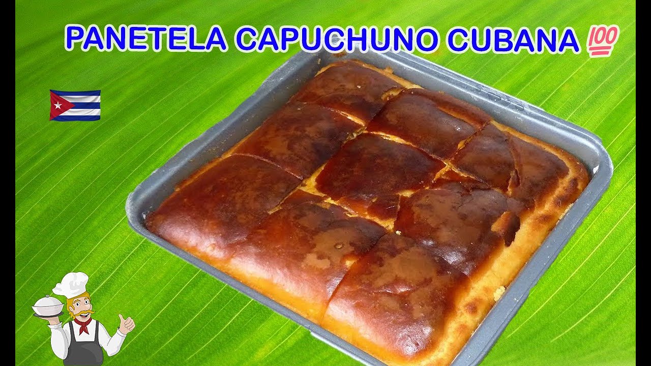 Receta cubana Panetela Borracha