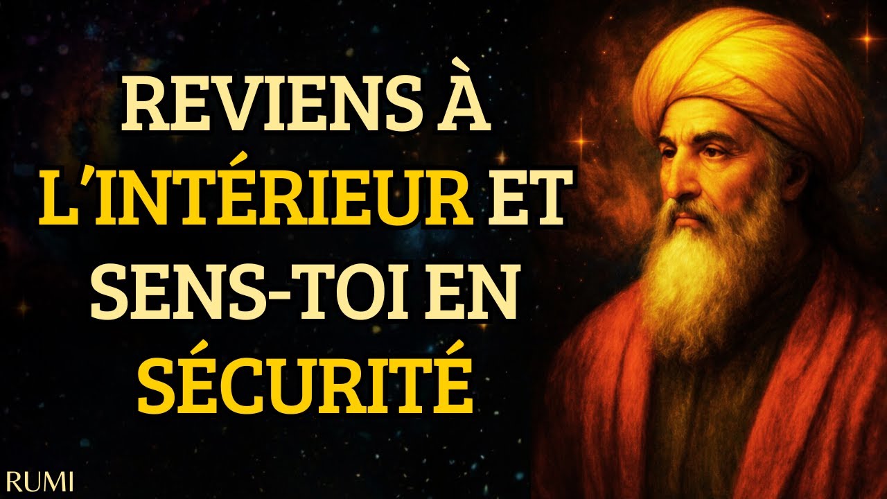 L’Insécurité Disparaît Le Jour Où Tu Reviens À l’Intérieur | RUMI