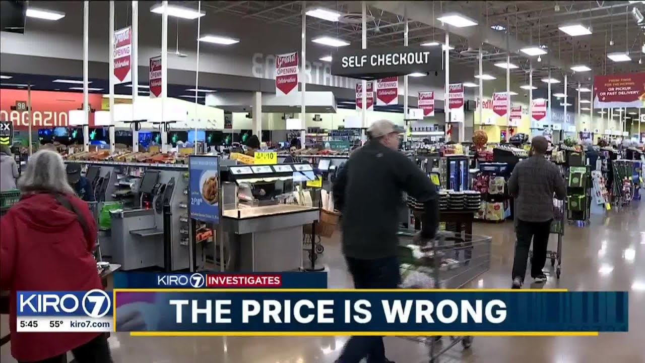 KIRO 7 Investigates - A local secret shopper reveals why sometimes the 'price is wrong'