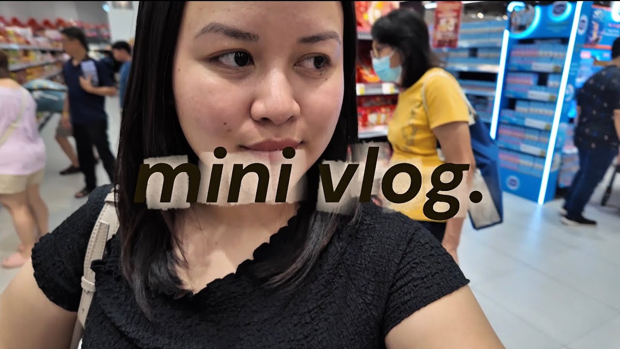 Mini vlog | Grocery Shopping 