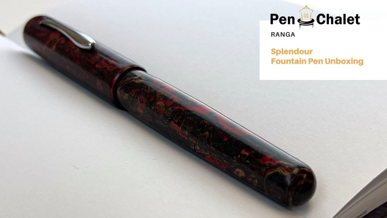 Ranga Splendour Fountain Pen Unboxing