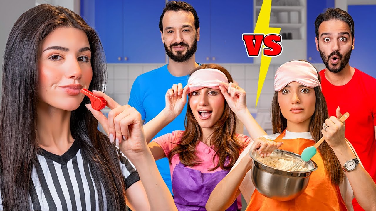 تحدي الطبخ و التكلم بالعربية الفصحة مع اخواتي!.. 😱