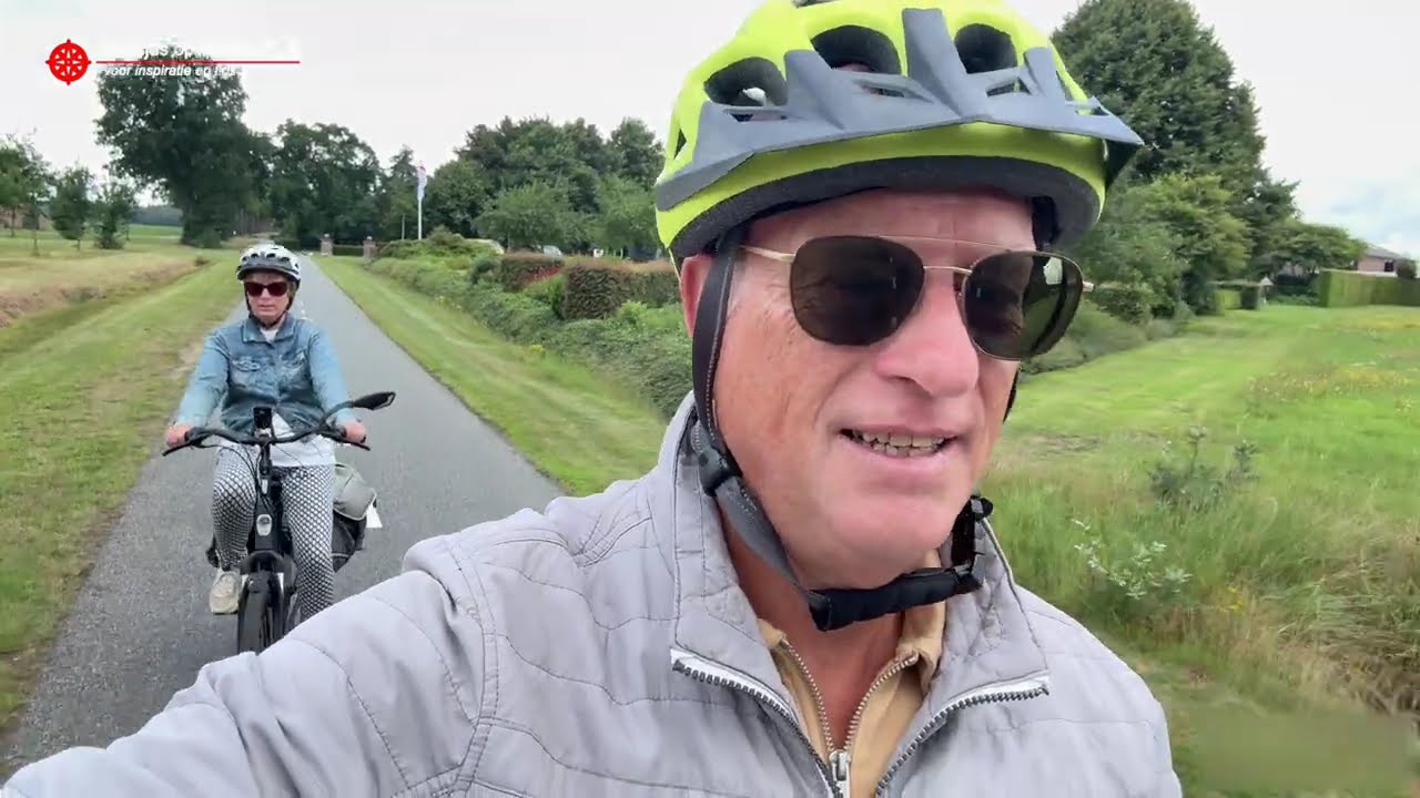 #288 ZOVEEL luchtballonnen niet normaal, Fietsen in Drenthe wat een feest een nieuwe tent ......
