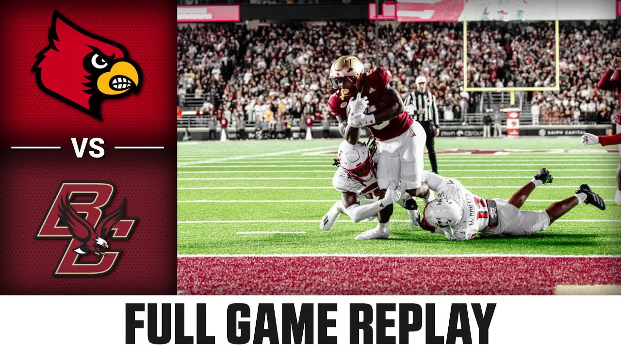 Louisville vs. Boston College Full Game Replay | 2024 ACC Football
