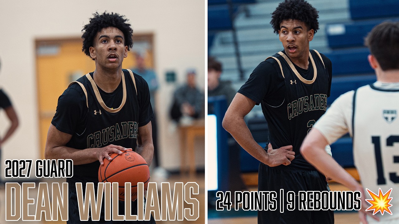 Dean Williams 24 Points & 9 Rebounds vs Trinity Episcopal | Highlights 💥
