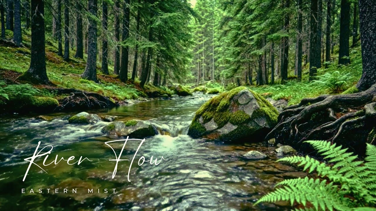 Forest Water Ambience for Study | Focus & Calm Mind (2 Hours)