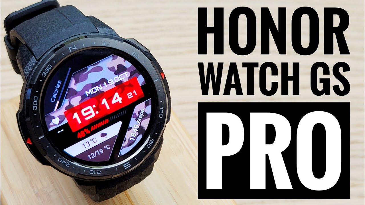 Honor Watch GS Pro - Unboxing e Review Português Brasil