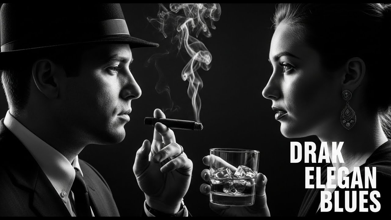 Dark Elegant Blues Music | Blues Guitar for Quiet Souls