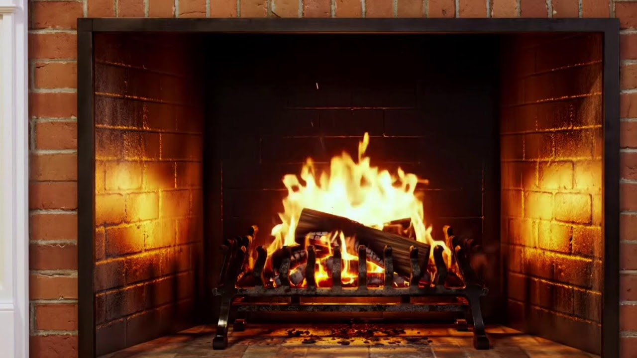Deep Sleep Ambience – Crackling Fireplace & Slow Piano Music