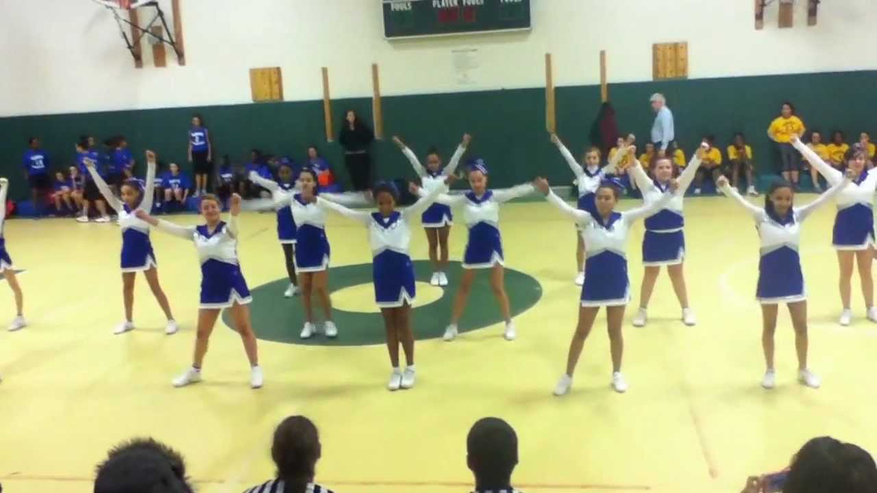 Plouffe Academy cheerleaders 2012-2013