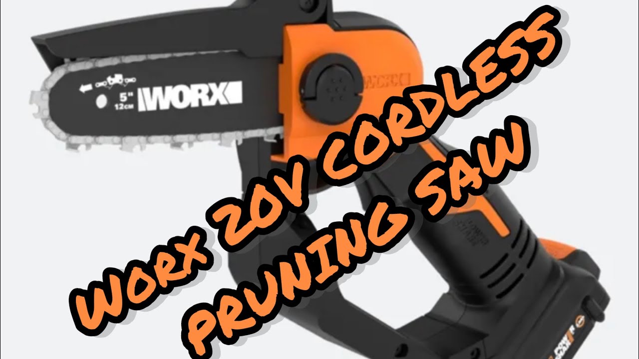Worx Handheld Chain Saw | Season 4 | E80