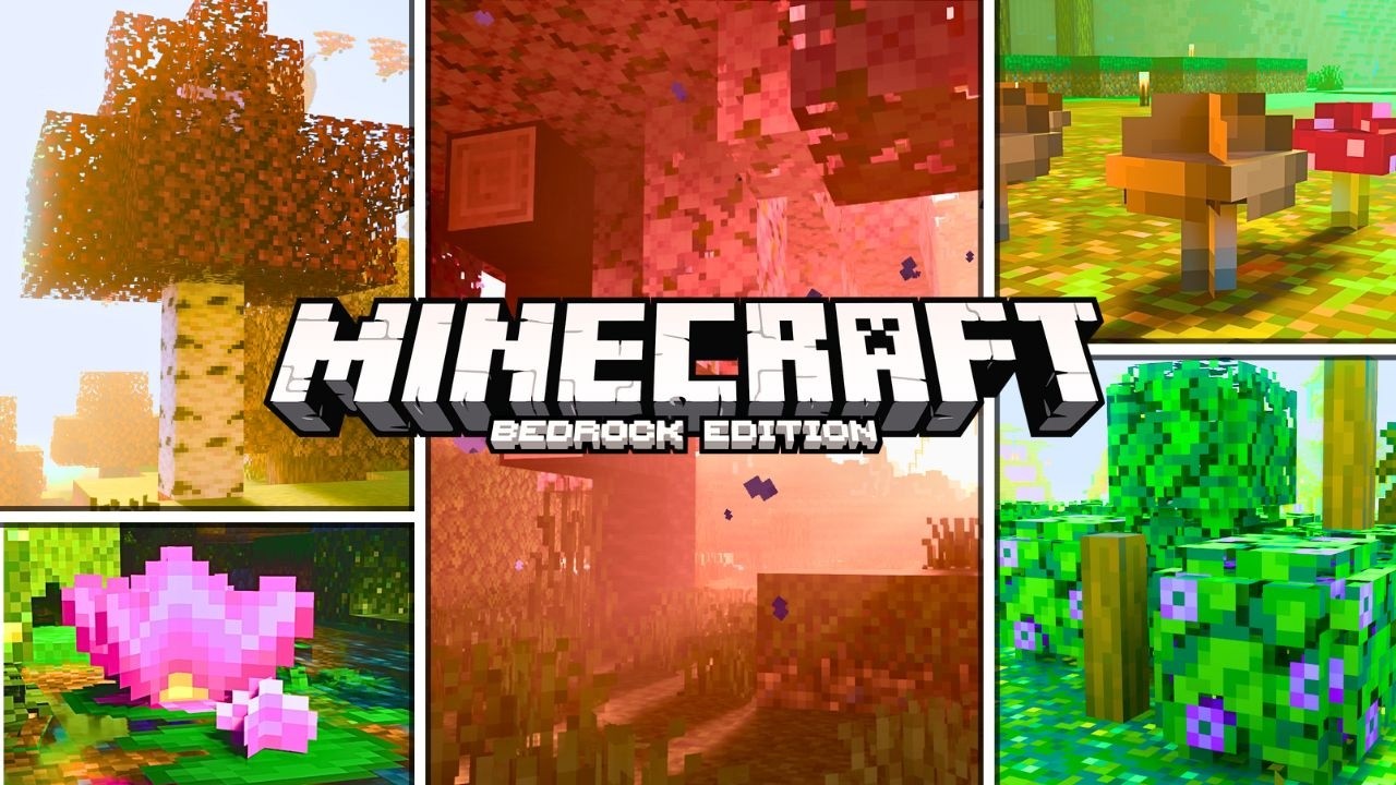 🌳 12 NATURE Texture Packs/Addons To IMPROVE Minecraft🌲Bedrock + MCPE