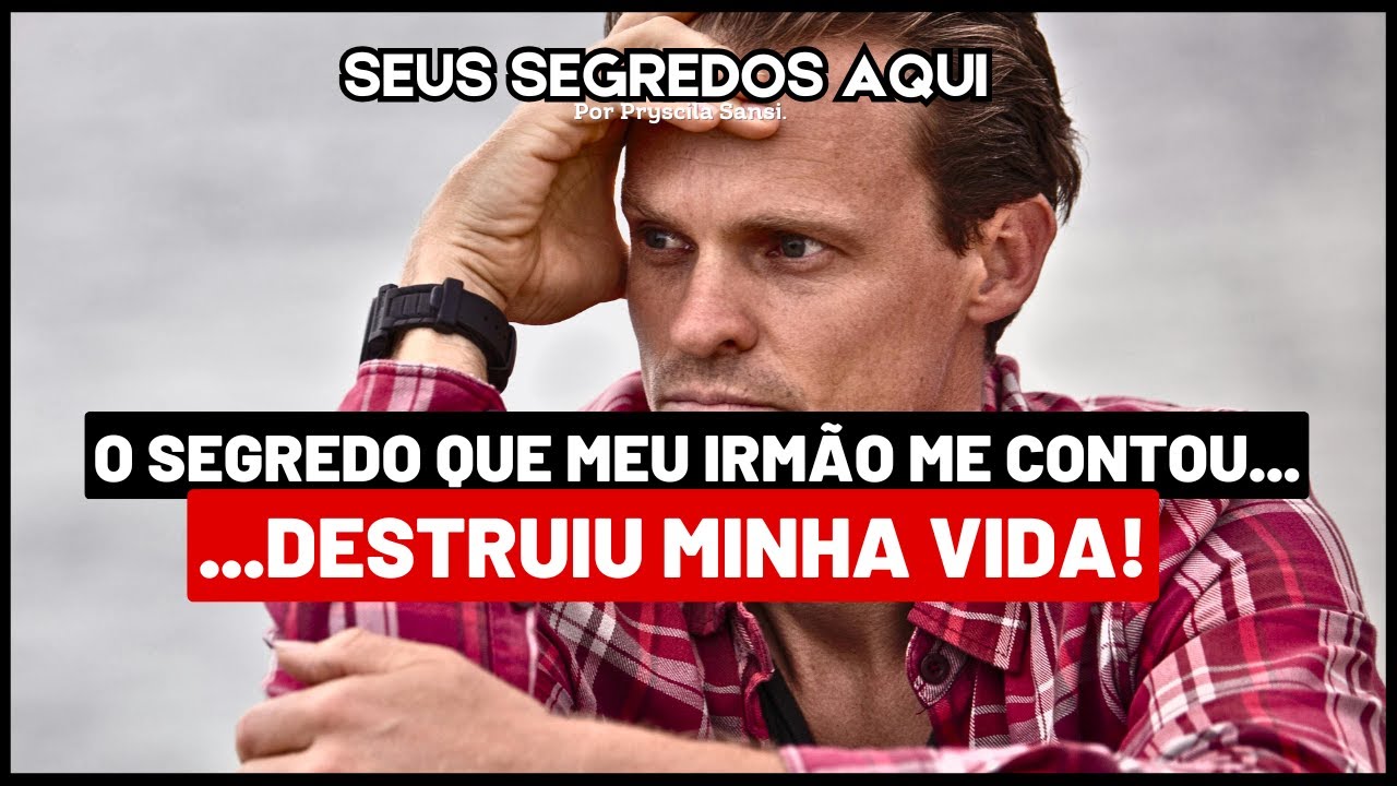 MEU IRMAO ME CONTOU UM SEGREDO E ME MOSTROU AS PROVAS!