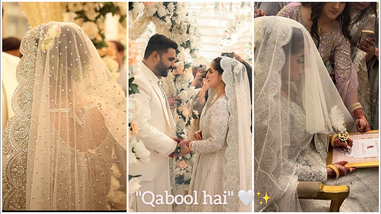 NIKKAH DAY 💍✨The Biggest Day of my Life 🤍What really Happened? My Bridal Look Reveal 💫