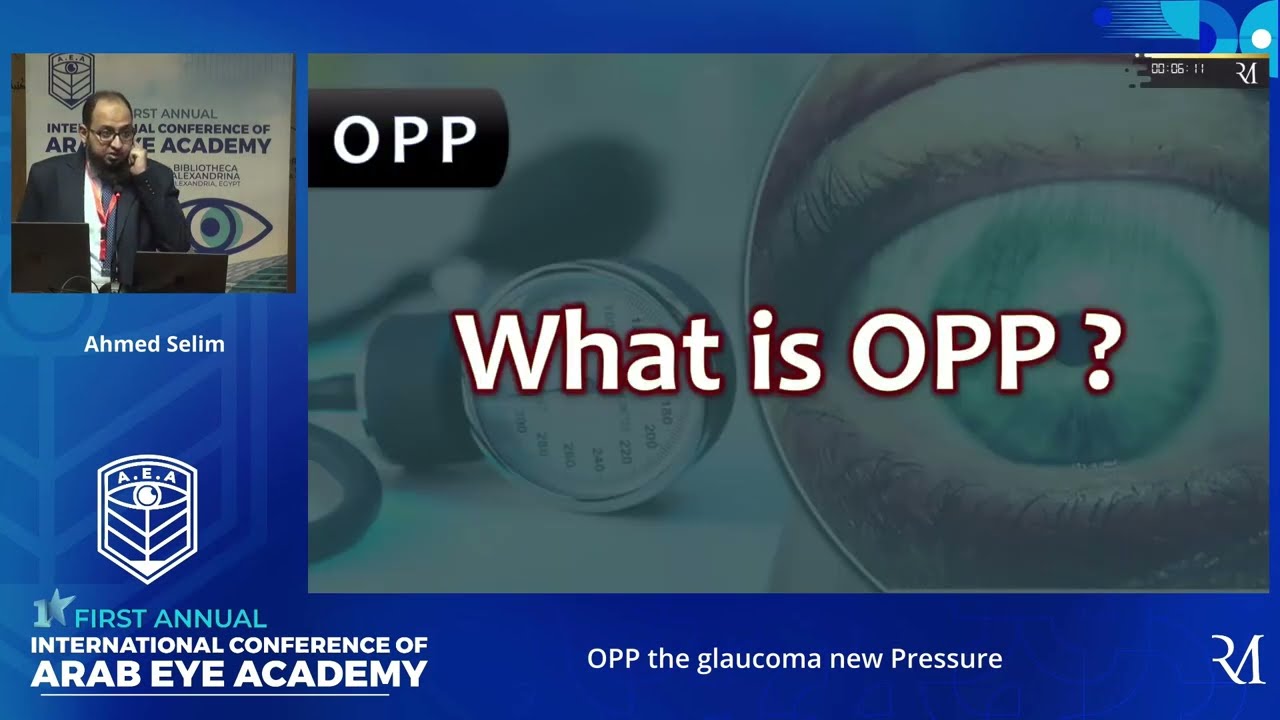 OPP the glaucoma new pressure, Dr. Ahmed Selim