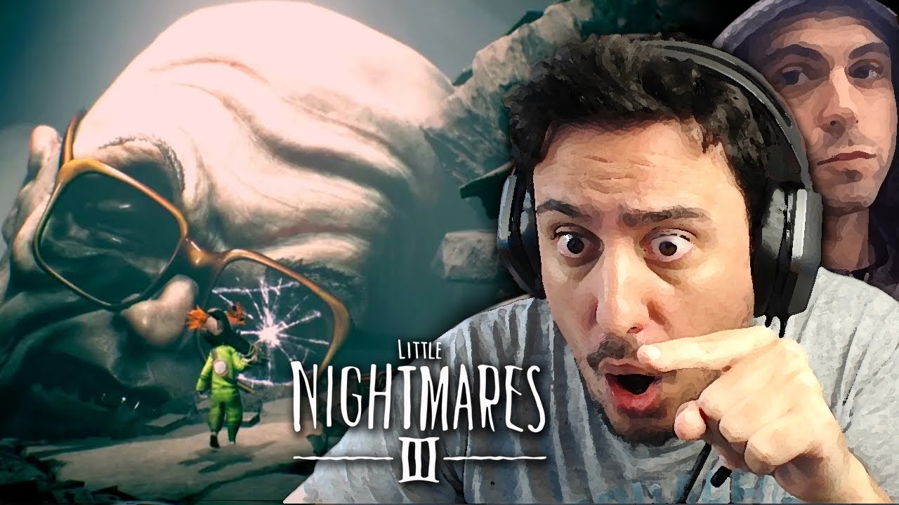 TENSION EN EL FINAL de Little Nightmares 3 #8 | Vegetta y Fargan