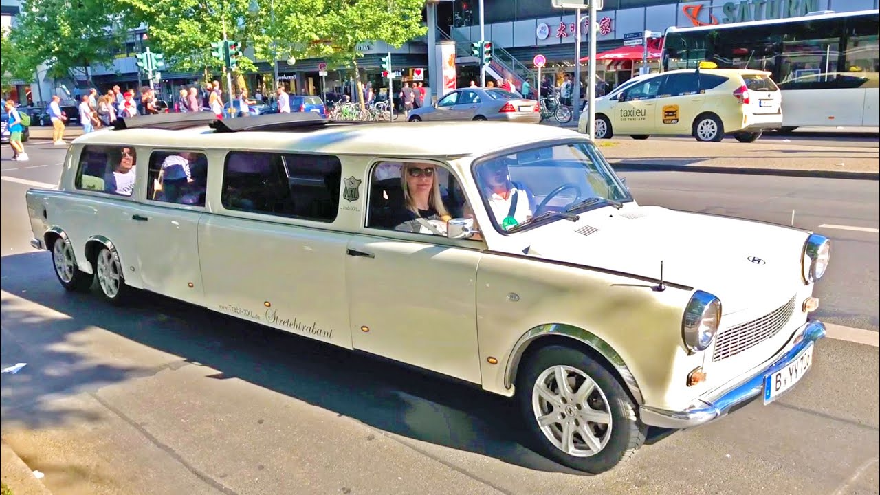 BERLIN: Die Trabi XXL - Limousine!