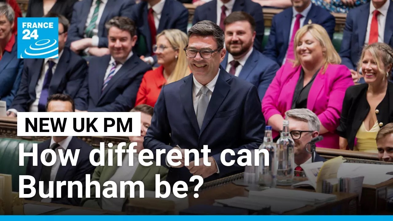 Andy Burnham wants to lead the UK 'differently': how different can he be? &bull; FRANCE 24 English