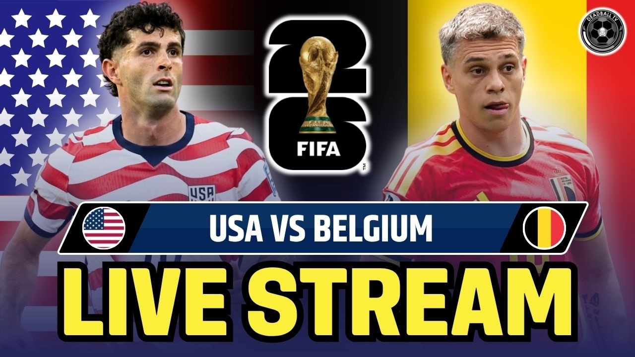 USA vs Belgium LIVE WATCH ALONG