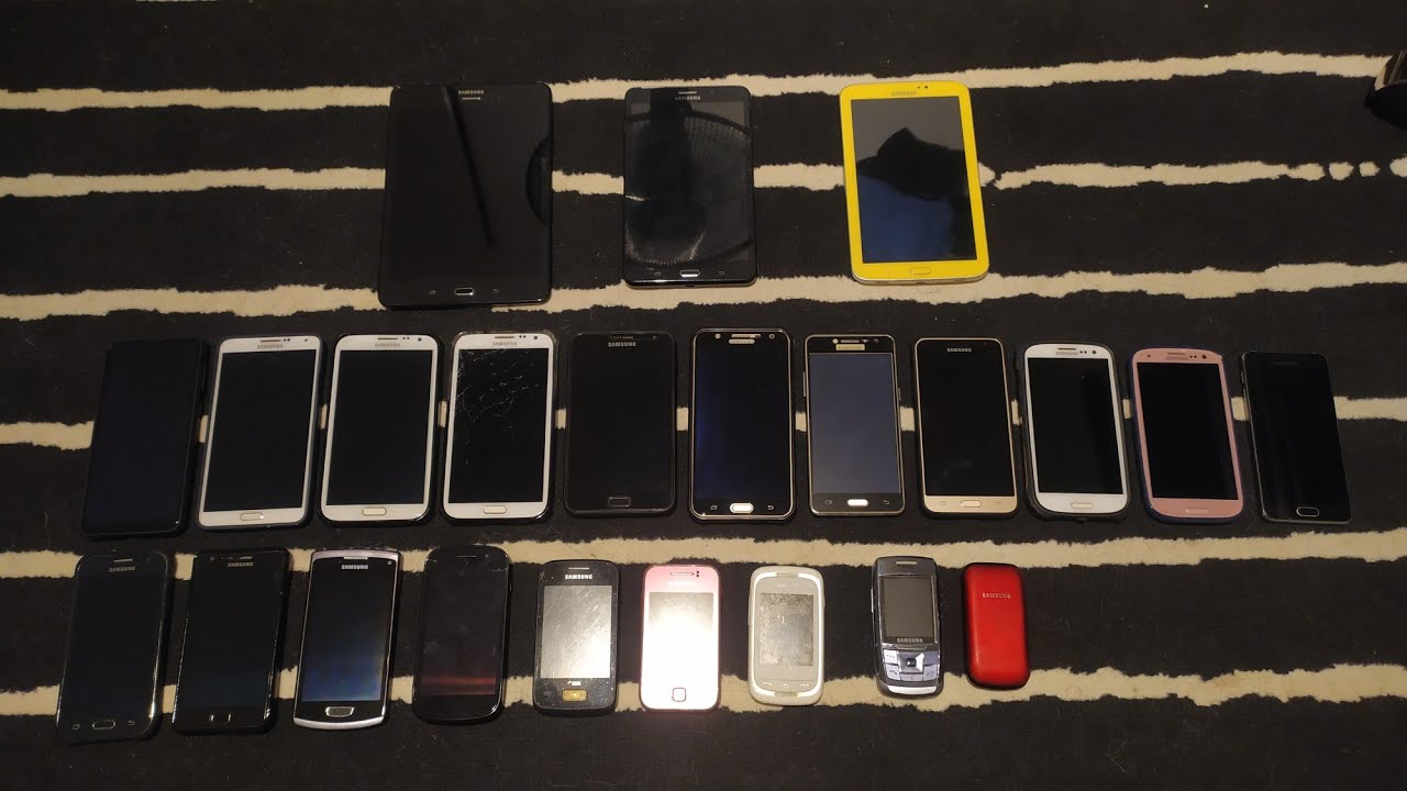 My Full Samsung Phones Collection 2021