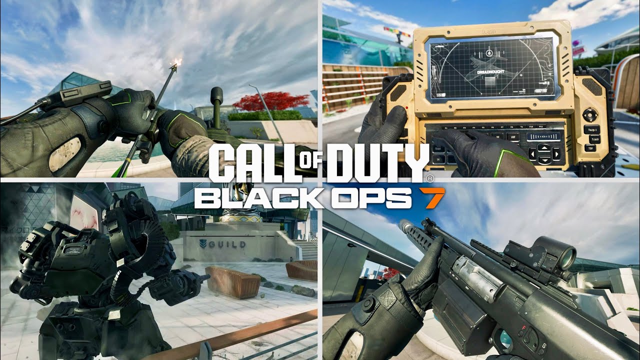 Black Ops 7 All Scorestreaks Showcase with Nuke Animation 4K HDR