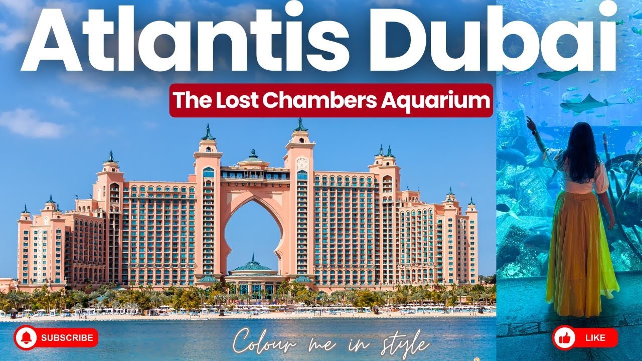 Inside The Lost Chambers Aquarium | Atlantis The Palm Dubai Tour 2025