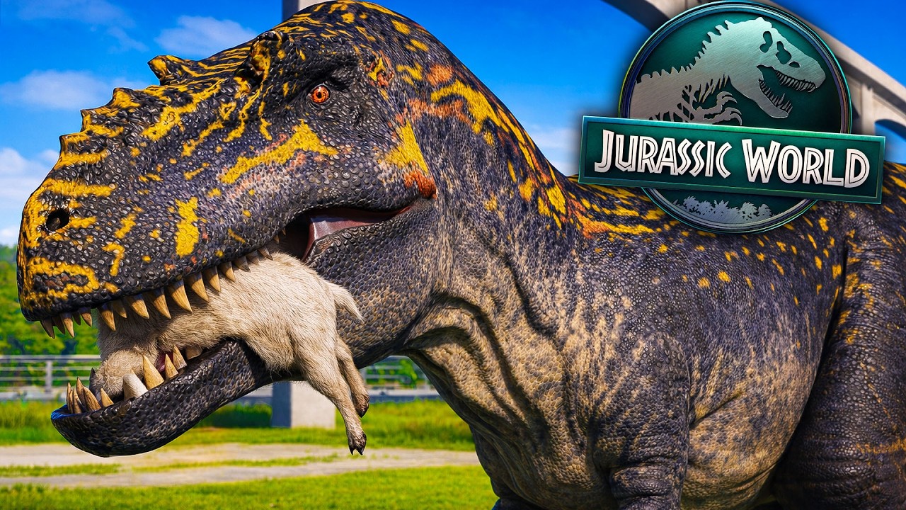Takiego Dinozaura JESZCZE NIE BYŁO! Jest 10/10 Jurassic World Evolution 3
