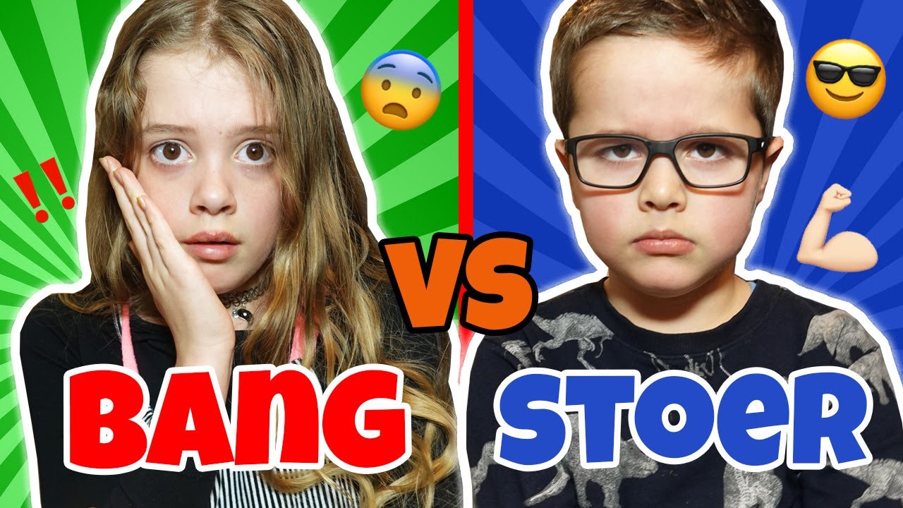 SKETCH: BANG 😨 VS STOER 😎 - Broer en Zus TV #417