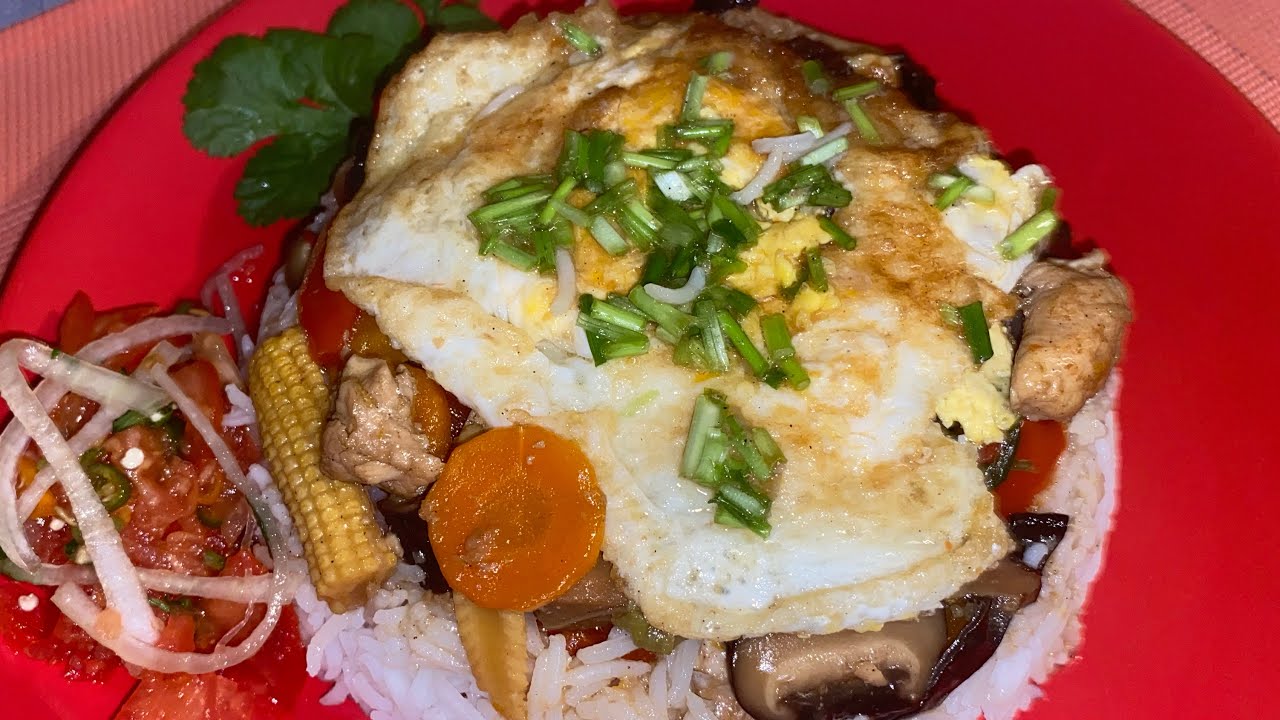 🇲🇺 BOL RENVERSÉ 🇲🇺 - chop suey poulet 🇲🇺