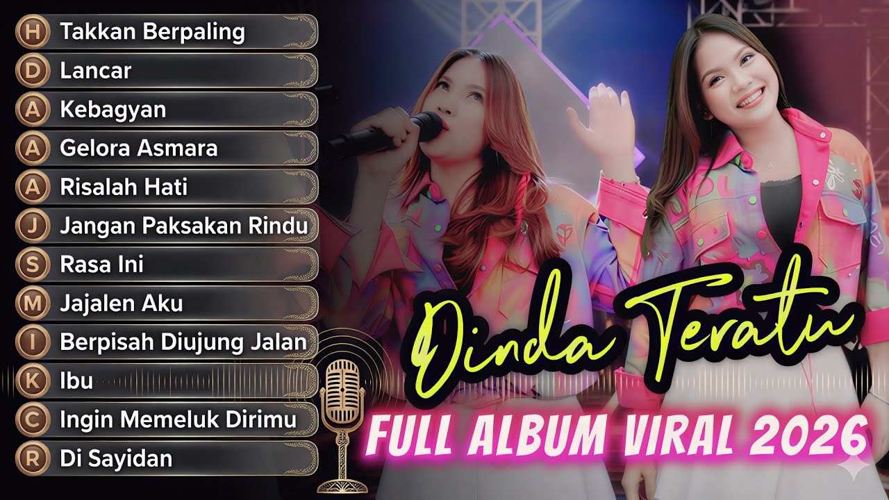 Dinda Teratu Full Album 2026 Terbaru 🔥 Dangdut Viral Paling Enak Didengar Saat Santai