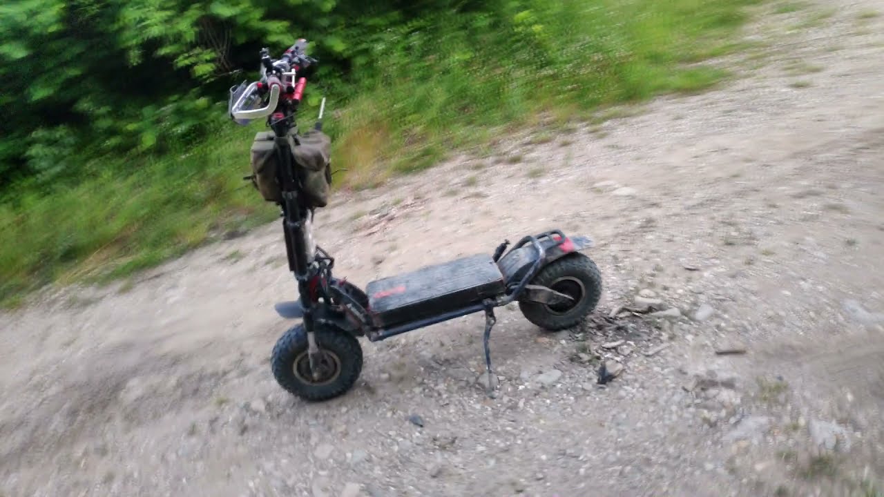 Сжег мотор колесо Vesc Dual на Kaabo Wolf