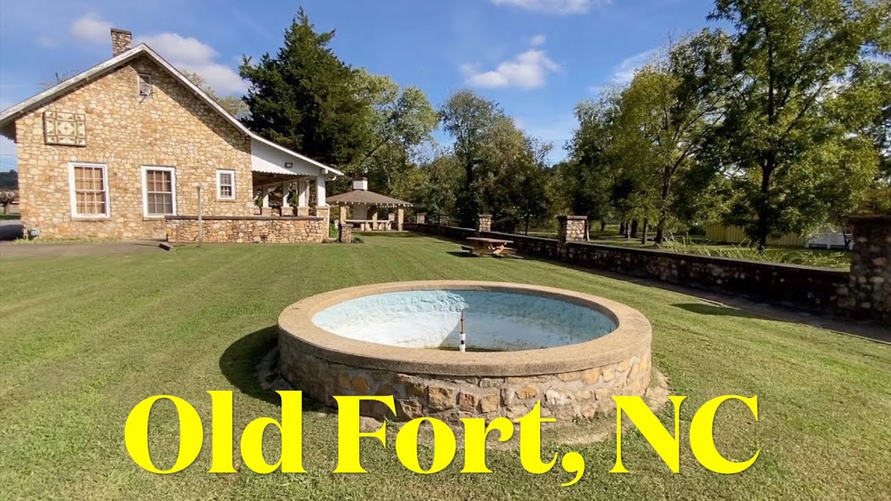 Old Fort | Town Center Walk Through |  Visit, shop, eat, move to, or start a business