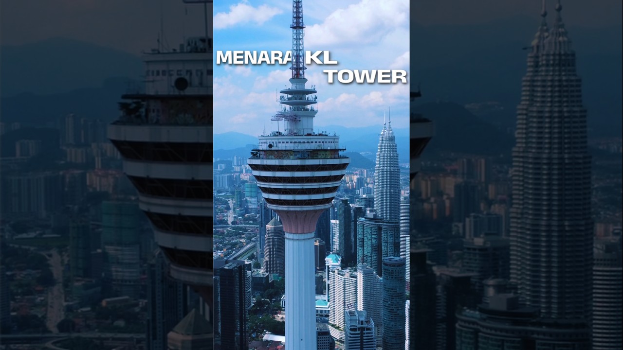 🇲🇾 Epic Drone View 🚀 Menara Kuala Lumpur 