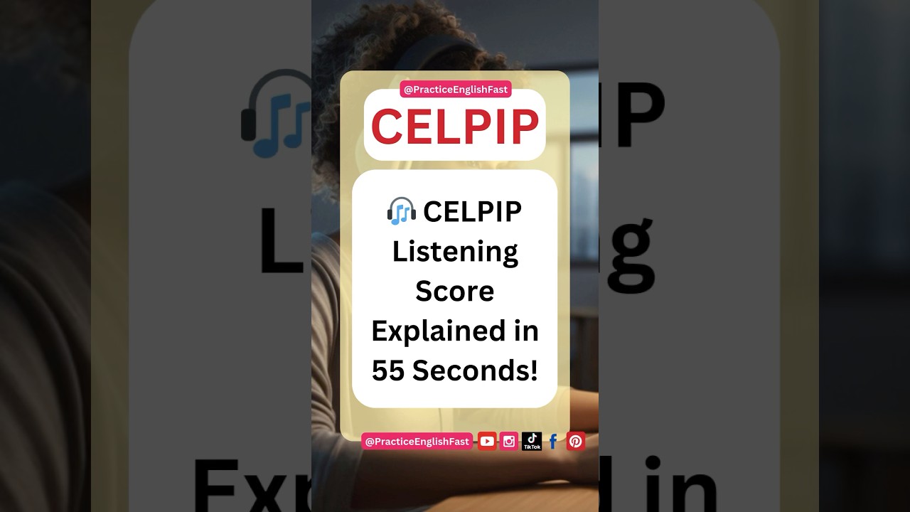 ОЦЕНКА АУДИРОВАНИЯ CELPIP | ПОДГОТОВКА К CELPIP | 