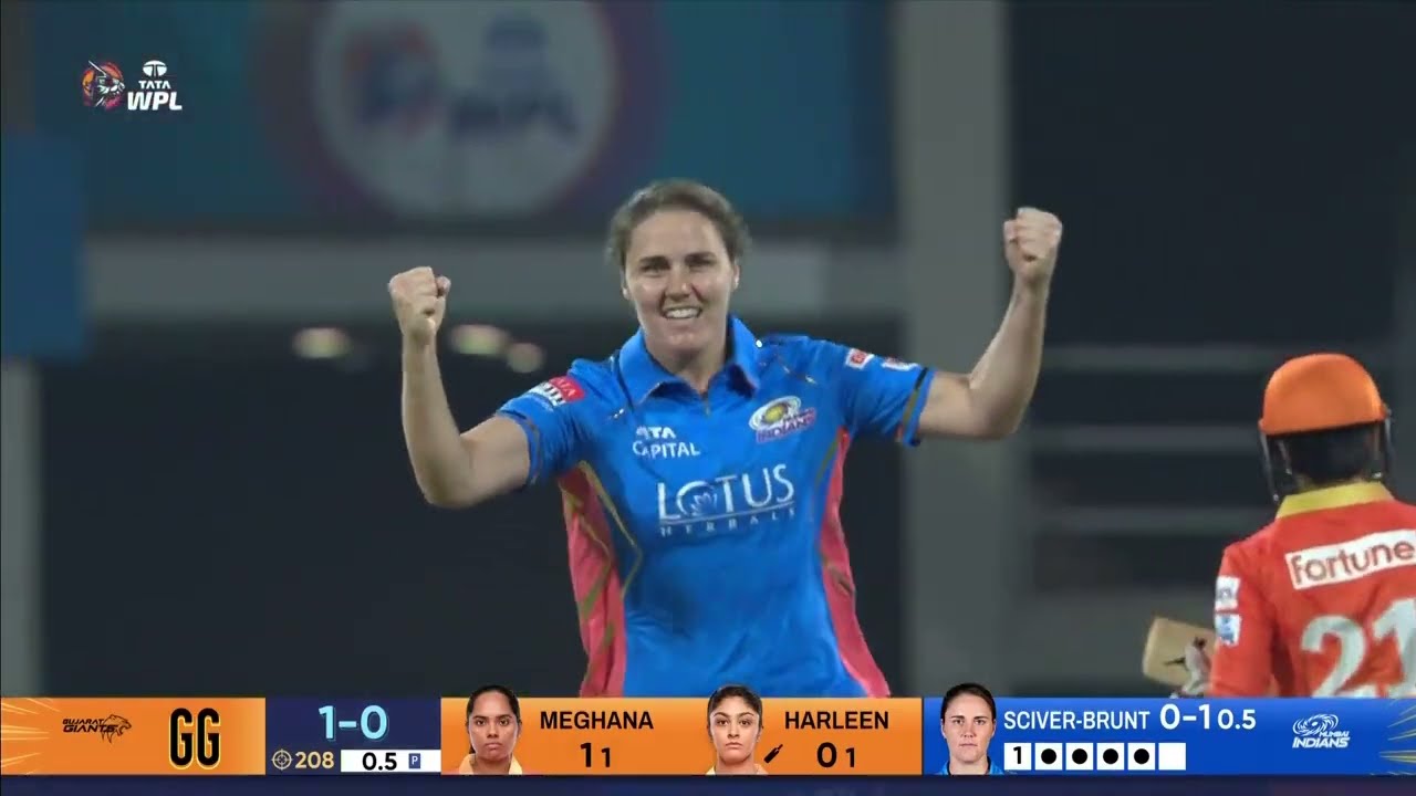 MI VS GG 1ST WPL MATCH HIGHLIGHTS