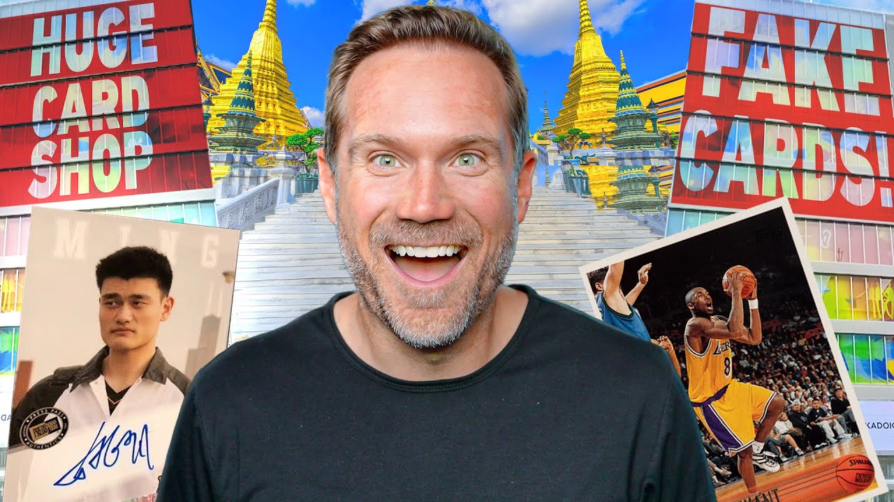 I Found FAKE CARDS & AMAZING CARD SHOPS in Singapore and Thailand!