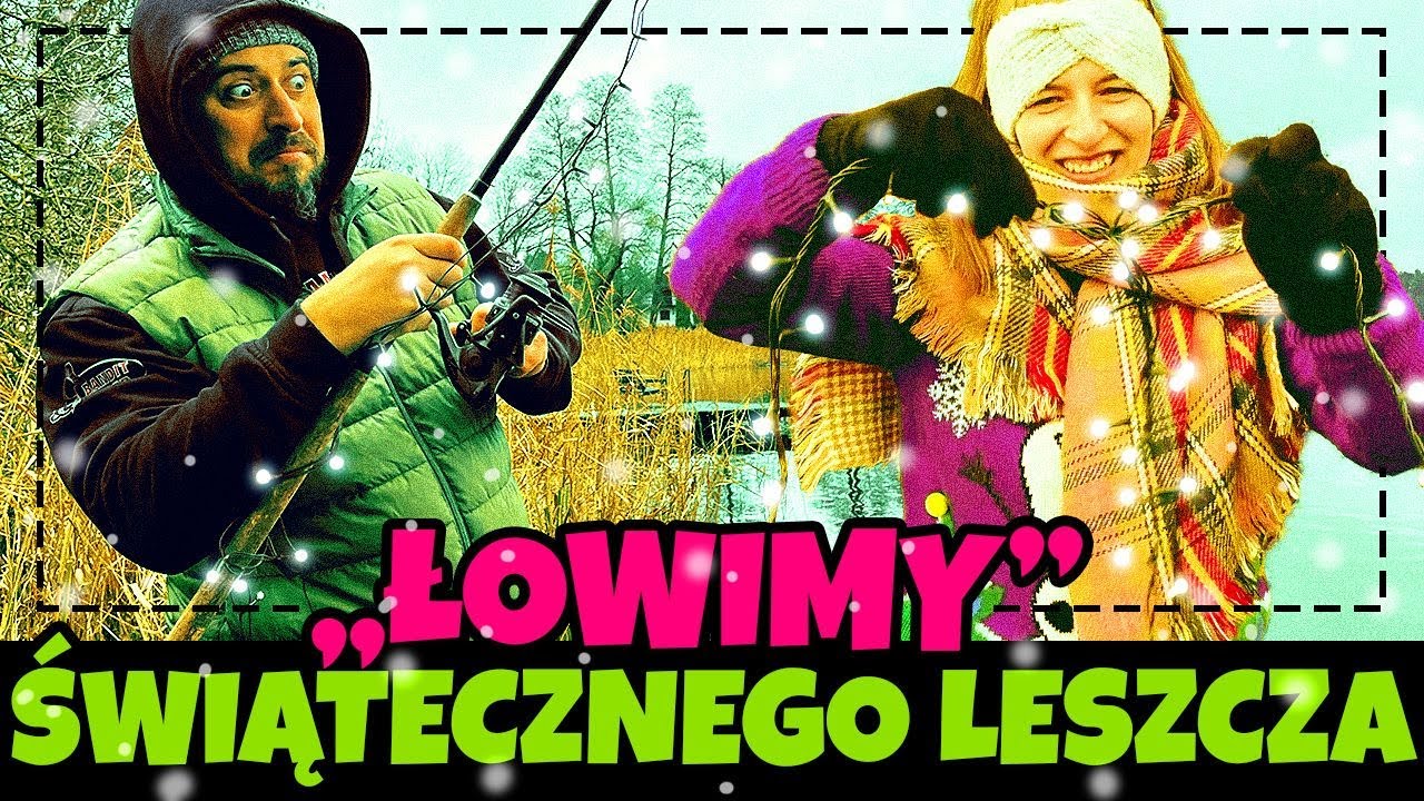 Łowimy świątecznego LESZCZA przed domem i ubieramy choinkę! Święta na Mazurach! METODA w grudniu!