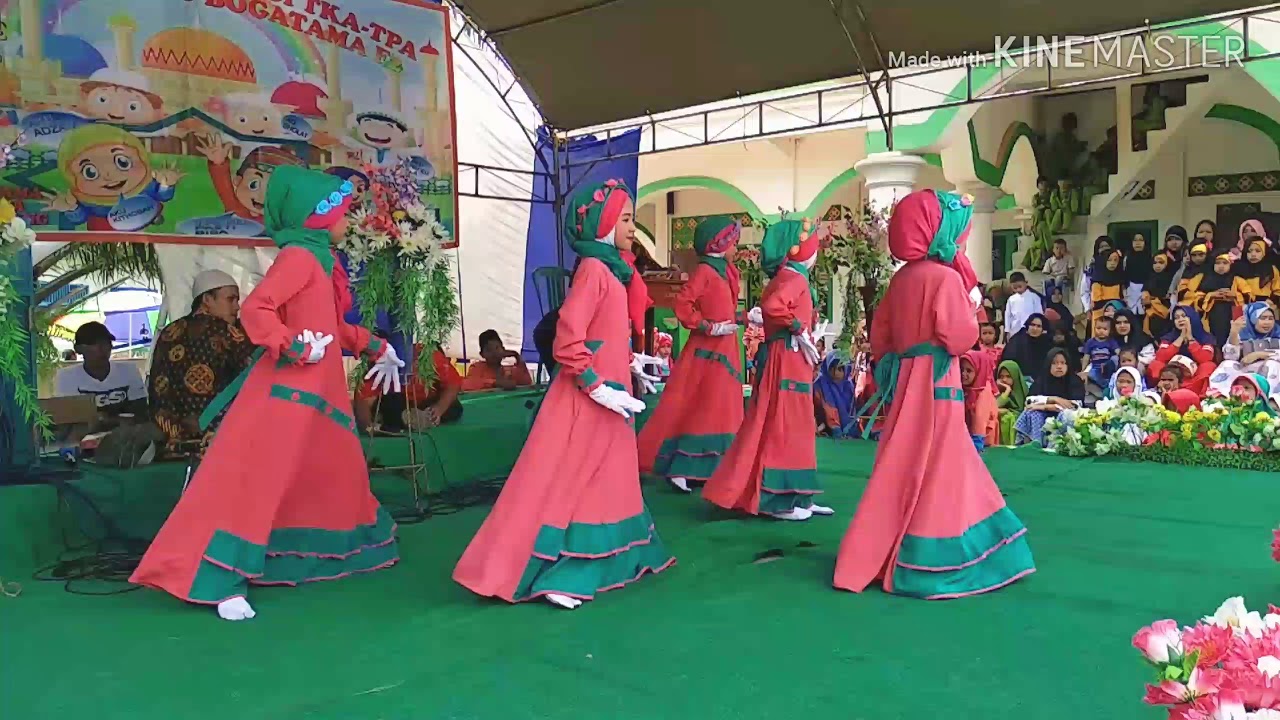 Tarian sholawat ya jamalu terbaik dari TPA Nurul Huda Pasar Batang