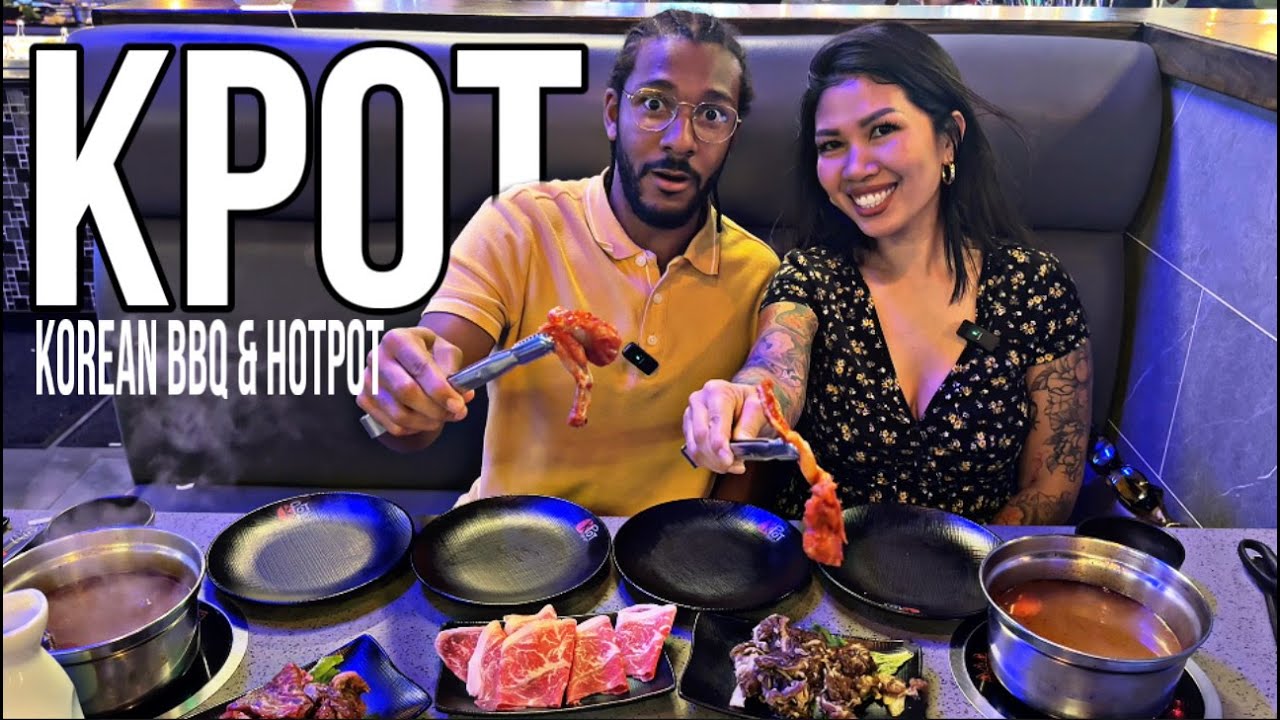 *MUST TRY...The Food Here is Worth EVERY PENNY | KPOT #food #koreanfood #hotpot #kpot #mukbang #bbq