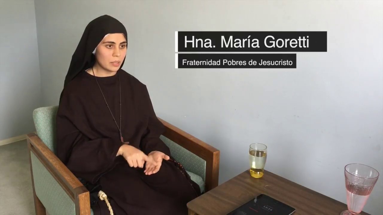 Testimonio Vocacional: Hermana María Goretti | Fraternidad Pobres de Jesucristo