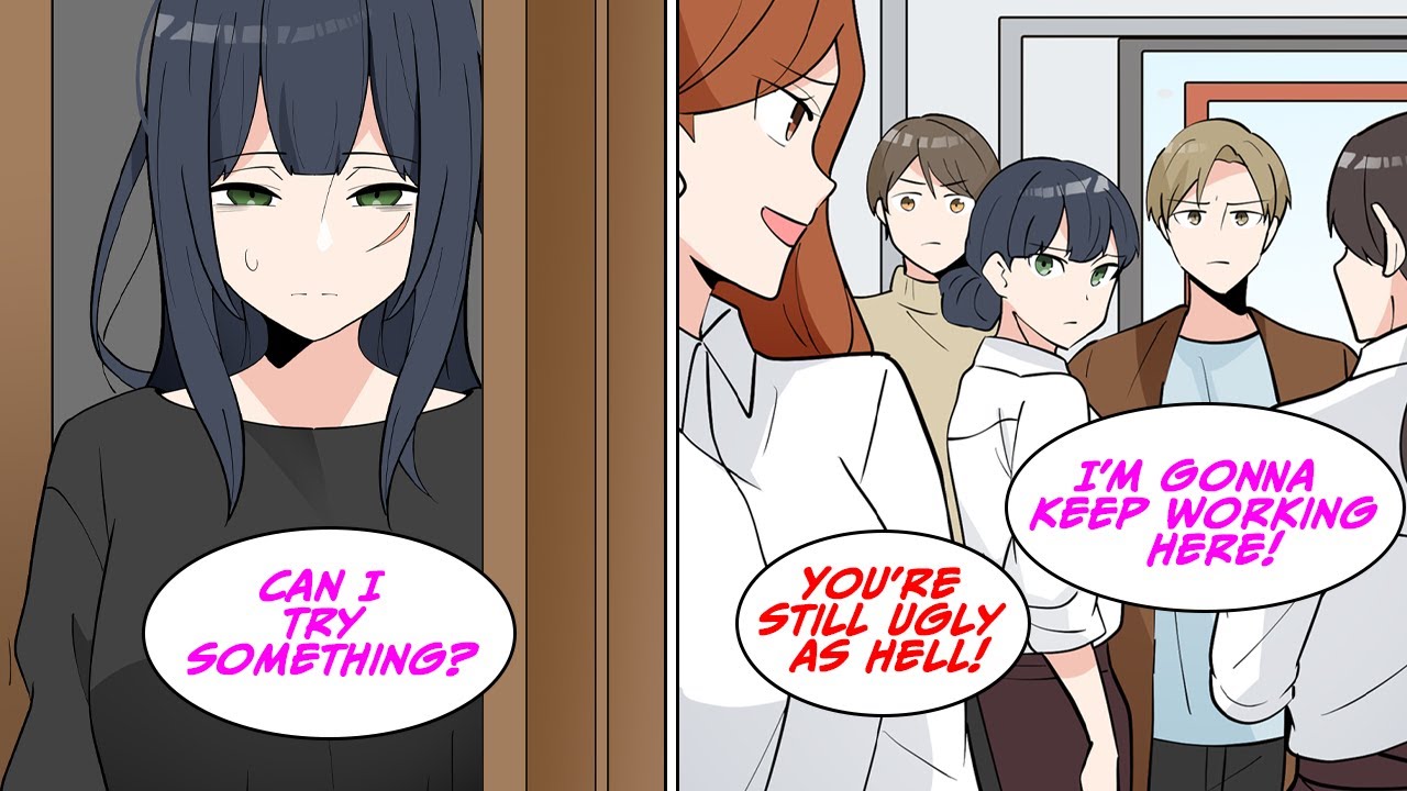 My friend's sister was in an accident and got this big scar on her face, but then... [Manga Dub]