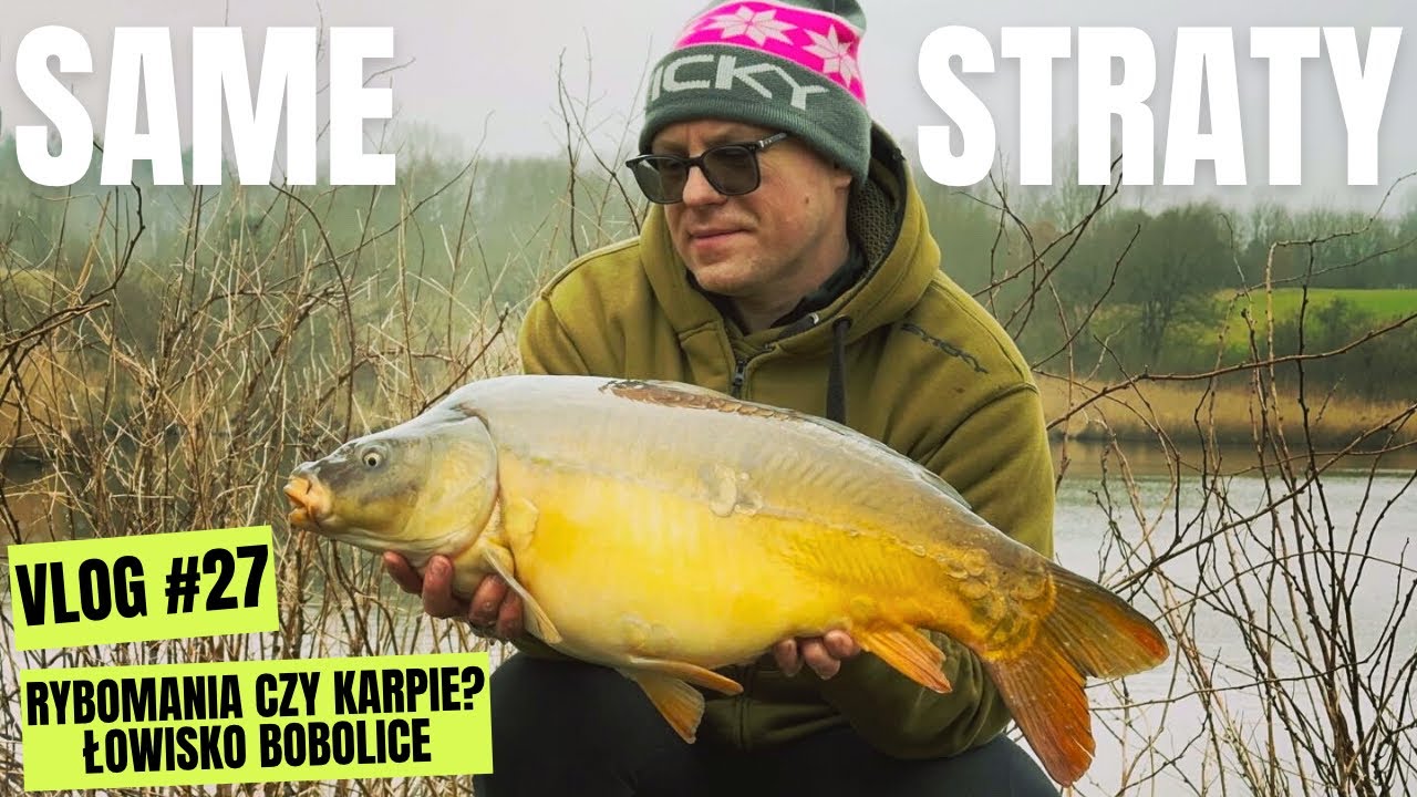 Rybomania czy karpie? Same straty! Łowisko Bobolice| 2024 | VLOG #27 🏕