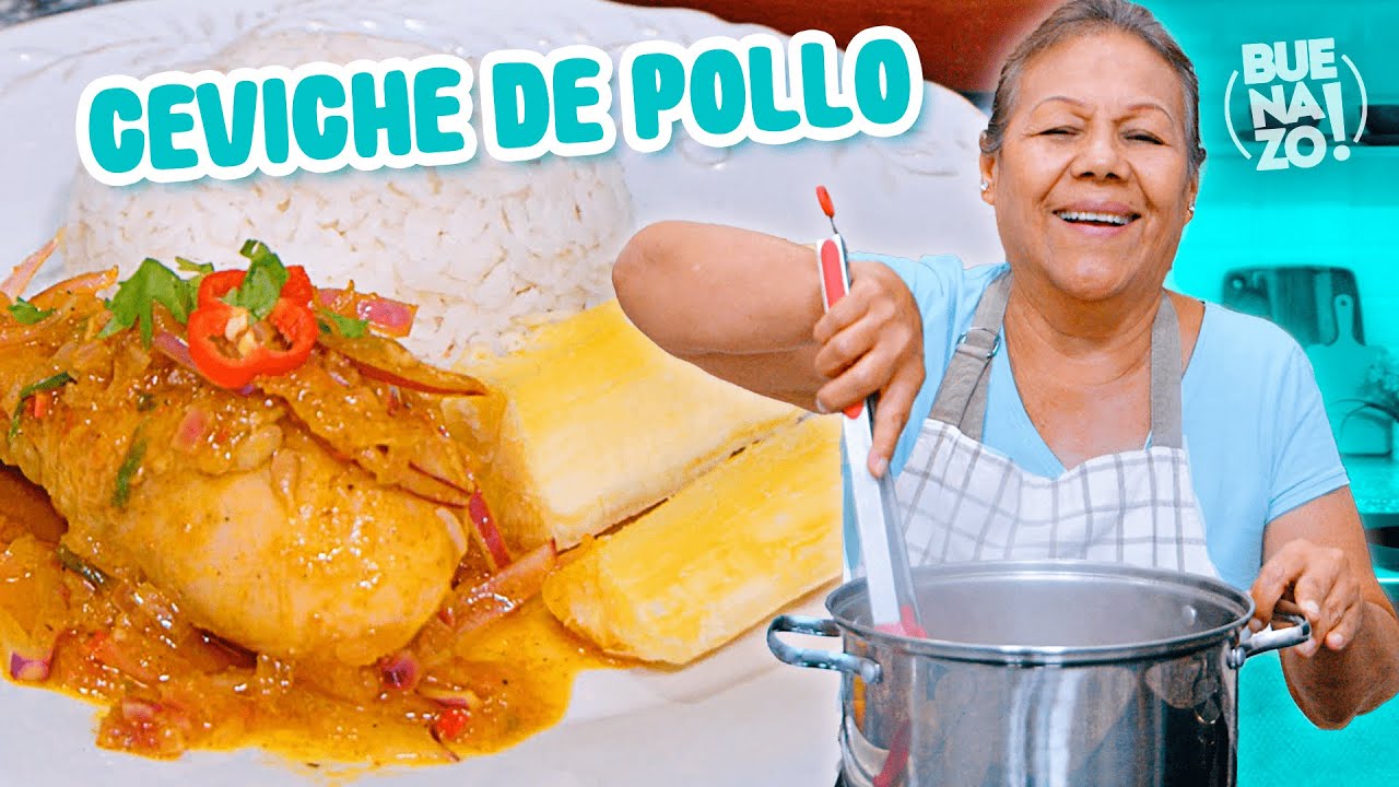 ¿Cómo preparar CEVICHE DE POLLO? 🙌 ¡Receta casera FÁCIL y deliciosa, paso a paso! 😋