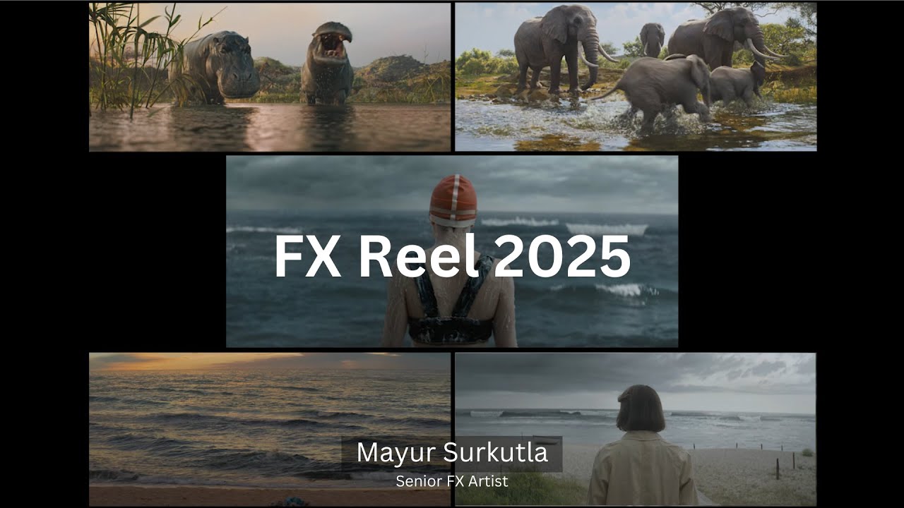 Stunning FX Showreel 2025: Senior FX Artist Mayur Surkutla