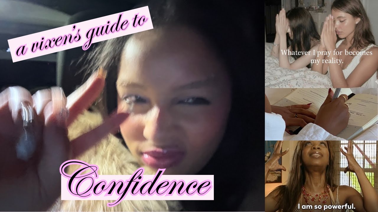 a vixen's guide to confidence! (journal prompts & affirmations)