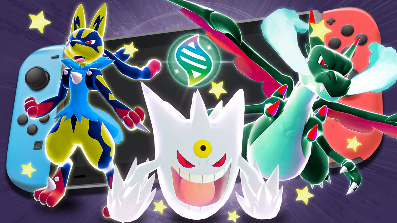 I Caught EVERY SHINY MEGA Pok&eacute;mon Using only My Nintendo Switch